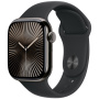 Original Apple curea sport pentru Apple ceas 42mm / 41mm / 40mm / 38mm - M/L - negru