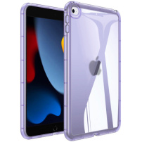 Husa transparenta lucioasa pentru iPad mini 4/5 - mov