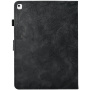 Husă tip carte Husă cu slot pentru card cu model de flori pentru iPad 10.2" (2019-2021) / Air 3 (2019) / Pro 10.5" - negru