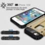 Carcasă super rezistentă "Armor", pentru iPhone 5 / 5S / SE (2016) – aurie