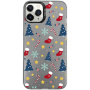 Husa de protectie cu motiv de Craciun pentru iPhone 11 Pro - gri