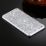 Carcasă de protecţie spate, cu pietre în stil diamant, pentru Apple iPhone 6 / 6S - argintie