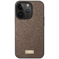 SULADA husă elegantă cu sclipici pentru iPhone 16 Pro Max - maro