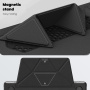 Husă din piele cu suport pentru MacBook Pro 13" (A2251 / A2289 / A2338) - neagră