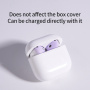 Huse de protecție pentru căști pentru AirPods 4 - roșii