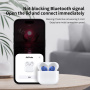 Huse de protecție pentru căști pentru AirPods 4 - roșii