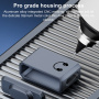 Mini adaptor audio - Lightning la USB-C - alb