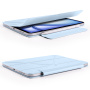 Husă magnetică cu suport origami pentru iPad Air 4 (2020) / Air 5 (2022) / Air 11" (2024-2026) / Pro 11" (2018) - albastră