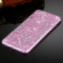 Carcasă de protecţie spate, cu pietre în stil diamant, pentru Apple iPhone 6 / 6S - roz