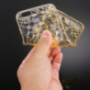 Carcasă de protecţie spate, cu pietre în stil diamant, pentru Apple iPhone 6 / 6S - aurie