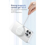 Încărcător wireless MagSafe LFX-181 cu suport rabatabil pentru iPhone / AirPods - 15W - verde