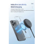 Încărcător wireless MagSafe LFX-181 cu suport rabatabil pentru iPhone / AirPods - 15W - verde