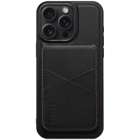 ESEBLE Husă cu portofel magnetic detașabil și MagSafe pentru iPhone 13 Pro Max - negru