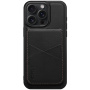 ESEBLE Husă cu portofel magnetic detașabil și MagSafe pentru iPhone 14 Pro - negru