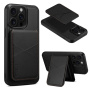 ESEBLE Husă cu portofel magnetic detașabil și MagSafe pentru iPhone 16 Pro - negru