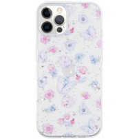 Husă transparentă strălucitoare pentru iPhone 11 Pro Max - Fluturi