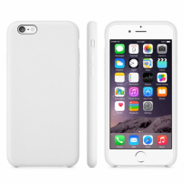 Husă mată, antiderapantă, pentru Apple iPhone 6 / 6S - albă