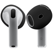 Huse de protecție pentru căști pentru AirPods 4 - negru