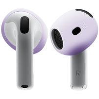 Huse de protecție pentru căști pentru AirPods 4 - violet deschis