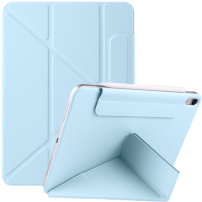 Husă magnetică cu suport origami pentru iPad 10.9" (2022) / 11" (2025) - albastru