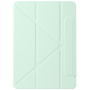 Husă magnetică cu suport origami pentru iPad Air 4 (2020) / Air 5 (2022) / Air 11" (2024-2026) / Pro 11" (2018) - verde