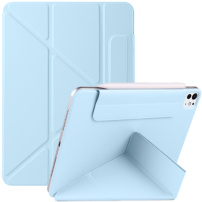 Husă magnetică cu suport origami pentru iPad Pro 11" (2024/2025) - albastru