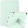 Carcasă magnetică cu suport origami pentru iPad Pro 11" (2024/2025) - verde