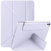 Carcasă magnetică cu suport origami pentru iPad Pro 11" (2024/2025) - mov