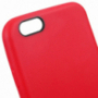 Husă mată, antiderapantă, pentru Apple iPhone 6 / 6S - roşie