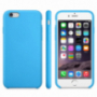 Husă mată, antiderapantă, pentru Apple iPhone 6 / 6S - albastră