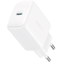 JOYROOM JR-TCF20 Adaptor de încărcare rapidă cu port USB-C - 20W - Alb
