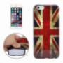 Carcasă din cauciuc pentru Apple iPhone 6 / 6S - steag retro UK
