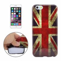 Carcasă din cauciuc pentru Apple iPhone 6 / 6S - steag retro UK