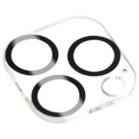 3D Appleking sticlă securizată pentru a proteja obiectivul camerei foto pentru iPhone 15 Pro / 15 Pro Max