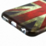 Carcasă din cauciuc pentru Apple iPhone 6 / 6S - steag retro UK