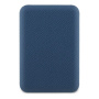 Guess Grained Triangle Logo Powerbank wireless MagSafe cu port USB-C - 5.000 mAh - bleumarin