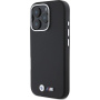 BMW Husă M Kevlar Metal Logo pentru iPhone 16 Pro - neagră