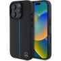 Mercedes Husă Blue Stripe cu MagSafe pentru iPhone 16 Pro - neagră