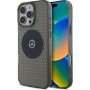 Mercedes Husă Star Pattern cu MagSafe pentru iPhone 16 Pro - gri
