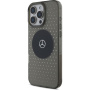 Mercedes Husă Star Pattern cu MagSafe pentru iPhone 16 Pro - gri