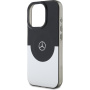 Mercedes Husă dublu strat cu MagSafe pentru iPhone 16 Pro - negru și argintiu