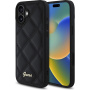 Guess Husă matlasată pentru iPhone 16 - neagră