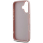 Guess Husă matlasată pentru iPhone 16 - roz