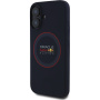 Oracle Red Bull Racing Husă din silicon Red Ring cu MagSafe pentru iPhone 16 - albastru închis