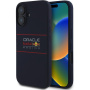 Oracle Red Bull Racing Husă cu logo orizontal cu MagSafe pentru iPhone 16 Plus - albastru închis