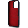 Oracle Red Bull Racing Husă din silicon cu logo vertical cu MagSafe pentru iPhone 16 Pro - albastru închis