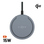 FIXED MagPad Pro încărcător wireless MagSafe cu suport rabatabil pentru iPhone / AirPods - 15W - gri