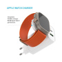 Adaptor de încărcare cu soclu de alimentare FIXED cu porturi USB-C / USB-A și încărcător rabatabil pentru Apple Watch - 33W - alb