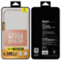 Carcasă de protecţie Baseus, ultra subţire, pentru Apple iPhone 6 / 6s - Never give up - roz-aurie
