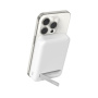 BELKIN Boost Charge Pro powerbankă wireless MagSafe cu suport și porturi 2x USB-C - 10.000 mAh - albă